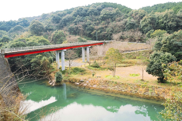 幸河川公園の遠景写真