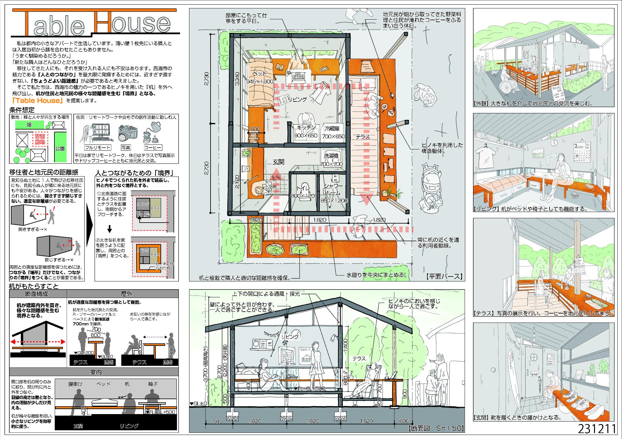 TABLE HOUSE（最優秀賞作品）