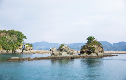 らくだ島の遠景写真