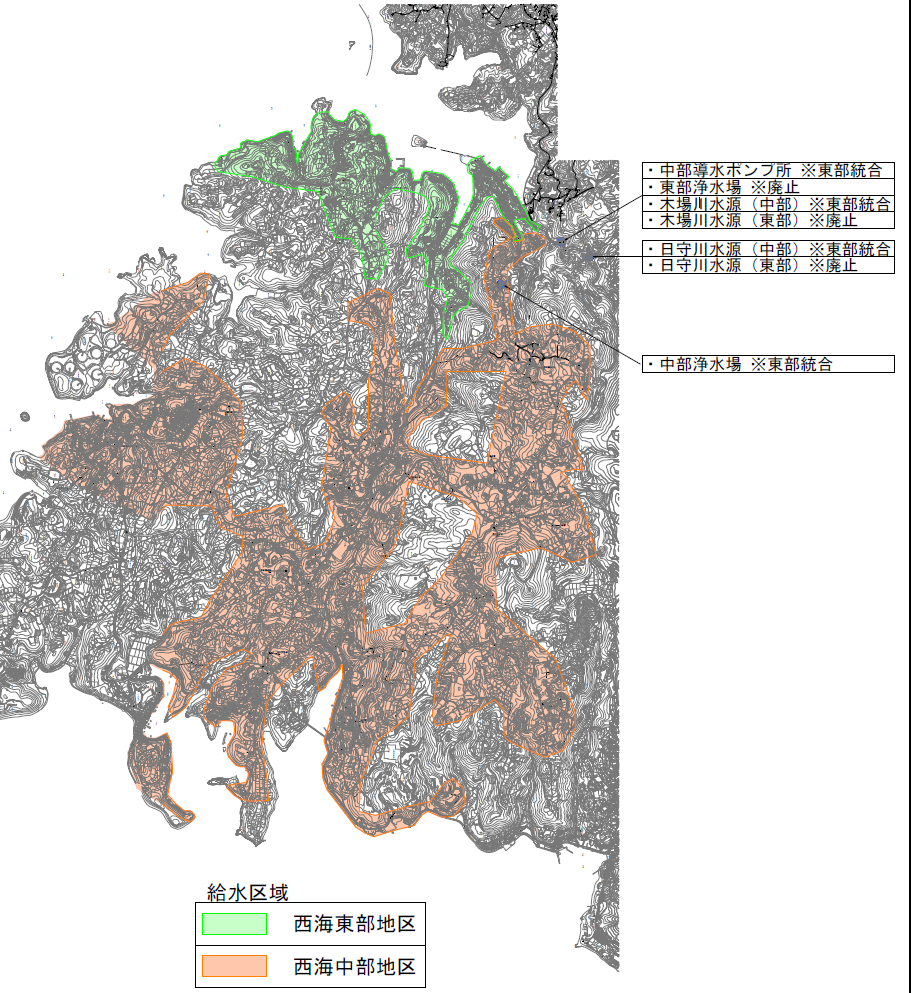 水道施設整備計画図