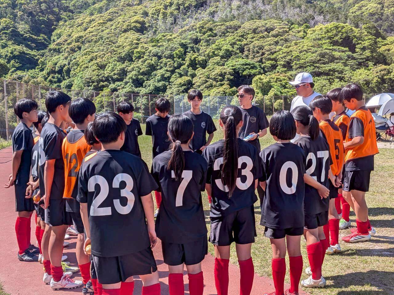 試合風景