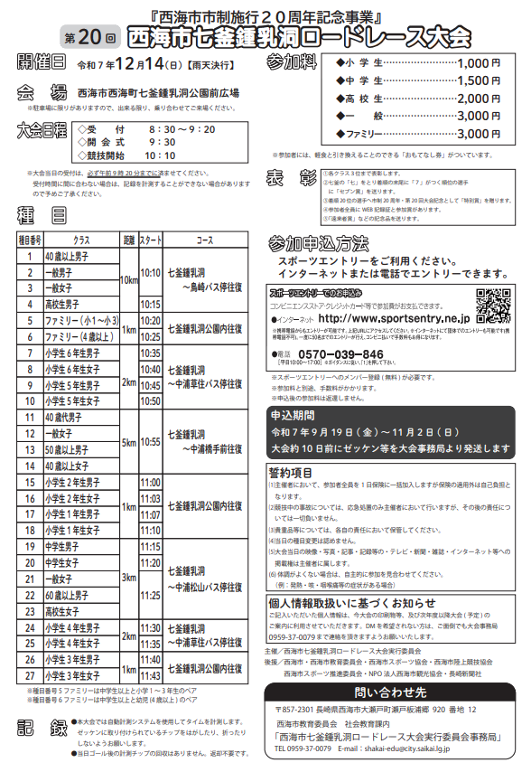 ロードレースチラシ裏