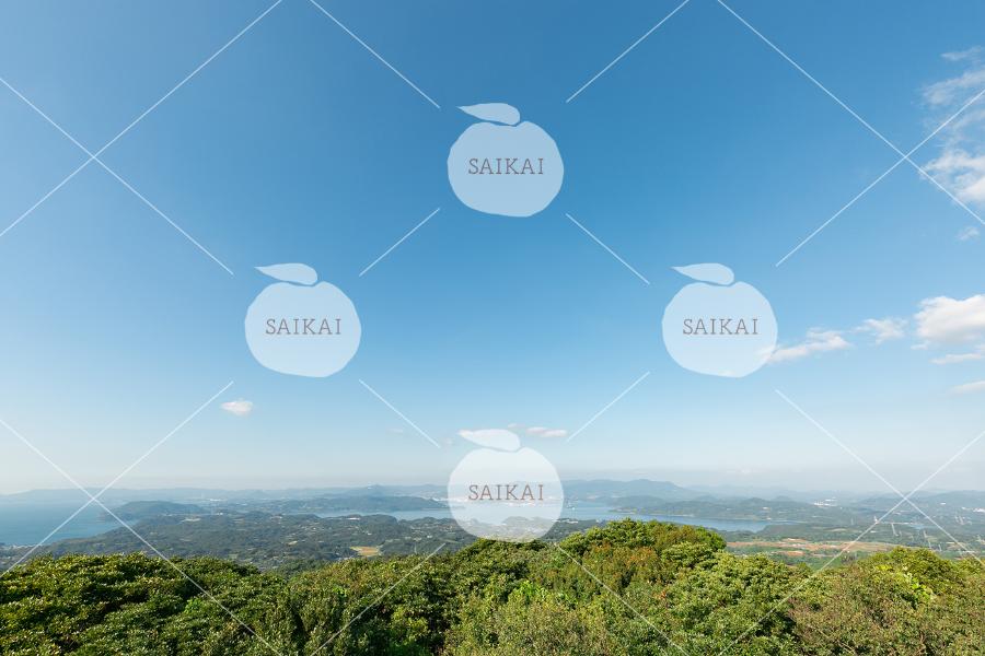 虚空蔵山公園(展望台からの景色)